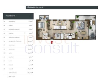 2333 NA PREDAJ EXKLUZÍVNE ŠTVORIZBOVÉ BYTY - 19