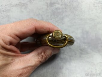 Velké dvouplášťové kapesní hodinky Régulatéur , 67mm - 19