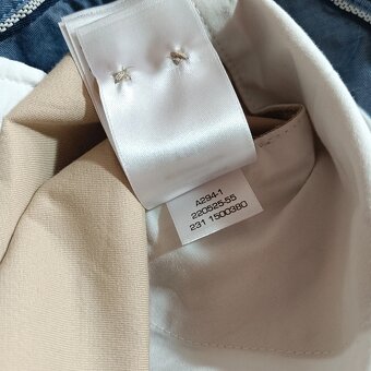 Gant elegantné béžové nohavice Hallden Slim W40 L34 - 19