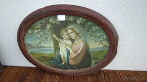 Predám starožitné náboženské obrazy- cena za kus 16 EURO - 19