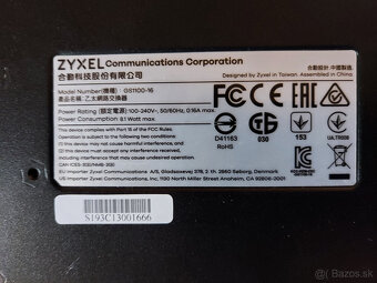 Predám switch ZyXEL GS-1116A, Allied Telesyn 24 x AT-FS724i - 19