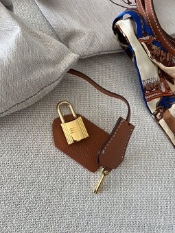 Hermes kelly mini kabelka hnedá - 19