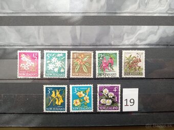 Poštové známky č.469 - OCEÁNIA - 20 sérií - 19