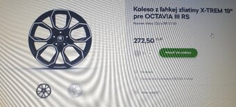 ŠKODA XTREM RS R19 ET51 7.5J 5x112 57.1 225/35 - 19