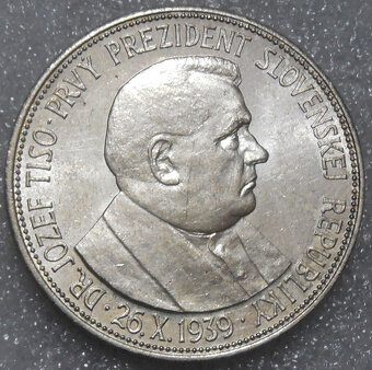 Mince: Kompletná Top sada mincí Slovenský štát 1939-45 - 19