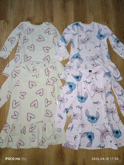 Šaty 122/128 a sukničky 116/122 - 19