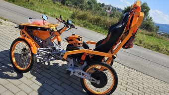 Terénny vozik 2x 1500W 40km/h dojazd 50km pre vozičkárov - 19