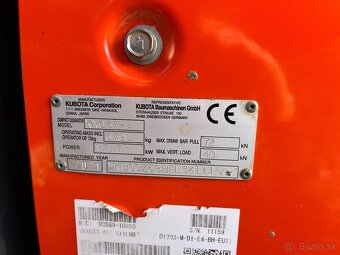 Minibager bager Kubota KX037-4, JCB Cat Takeuchi Bobcat - 19