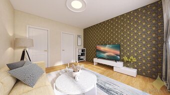 Na predaj ZREKONŠTRUOVANÝ 2-izbový byt s dvorom a GARÁŽOU v  - 19