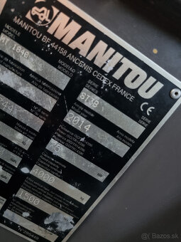 Teleskopický manipulátor Manitou MT1840 18 metrov - 19