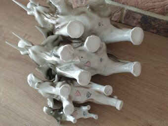 slon, slony, sloníci royal dux, kameň ónyx - 19