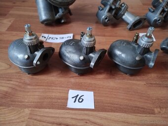 Karburátory Pérák, kývačka, panelka, californian, skůtr, atd - 19