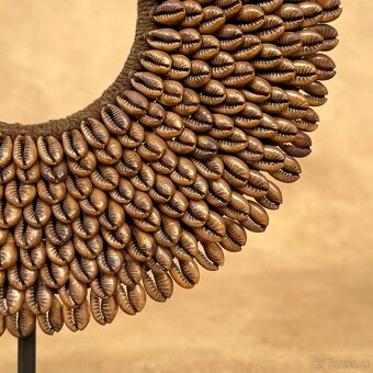 Tolai kmeňové nákrčníky z nassa mušlí - Papua Nová Guinea - 19