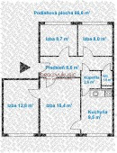 NA PRENÁJOM_4 IZBOVÝ BYT NA KROKOVSKEJ (ŽELEZNÍKY) V KOŠICIA - 19