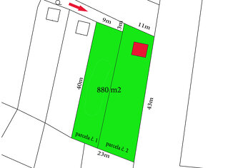 SLNEČNÉ STRÁNE / ZÁHRADNÁ CHATKA / BB / POZEMOK 880 m2 - 19