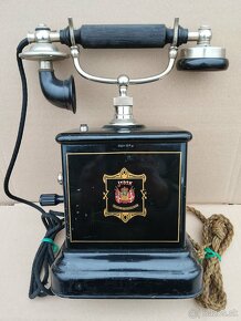 Starý dánsky telefon JYDSK - 19