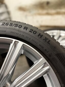 Zimná sada Audi Q8 5x112 R20 , 265/50/20 Continental - 19
