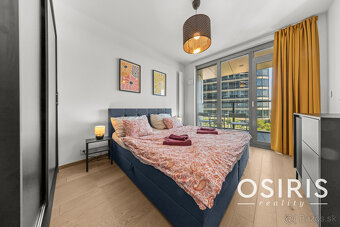 Klimatizovaný 2 izbový byt s terasou v Eurovea Tower, 1x par - 19