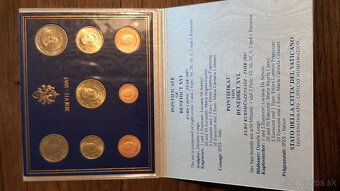 Kompletná zbierka UNC euromincí Vatikán (2002–2024)na predaj - 19