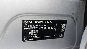VW Golf V 1.9 TDI 2009, klima, park.kamera, navigace, tažné - 19