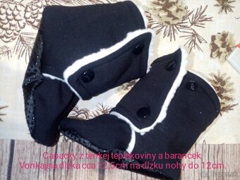 Softshellove capacky s flisom/barancekom - 19