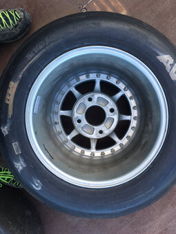 Retro rally disky Braid 1RC 13" + 2 sady pneu - 19
