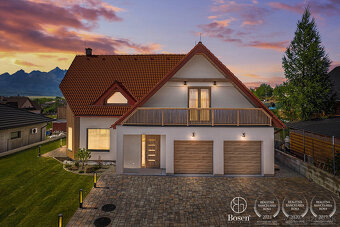 BOSEN Luxusný rodinný dom s výhľadom na Tatry, Veľká Lomnica - 19