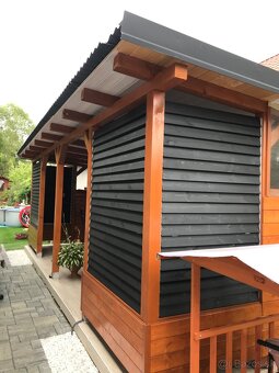 Pergoly Altánky Prístrešky Terasy Drevené Žaluzie - 19