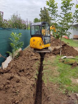 Výkopové práce minibagrom - 19