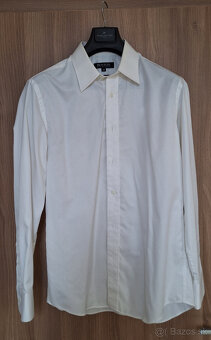 slim fit oblek Daniel Hechter + 2 kravaty - 19