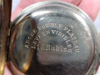 Obrovské 67mm kapesní hodinky Régulatéur, 192g - 19