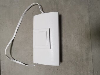 Biele a strieborné lodičky + kabelka - 19