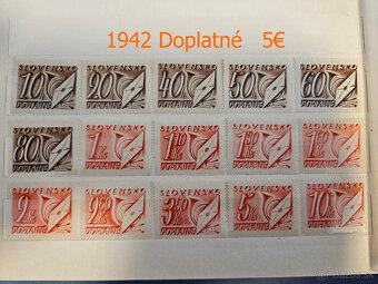poštové známky Slovenský štát - 19