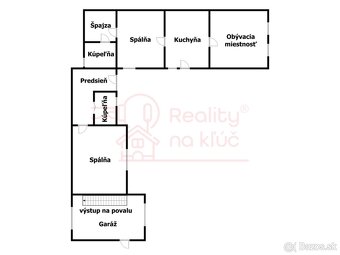 Na predaj 3-izbový rodinný dom s garážou v obci Bánov - 19