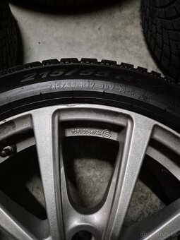 5x112R17+215/55R17 ZIMNE KOMPLETY - 19
