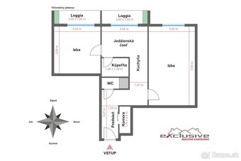 2–IZB. BYT–UL.PROSTĚJOVSKÁ, SÍDL. III, PREŠOV,56 M2,7/12 P,L - 19