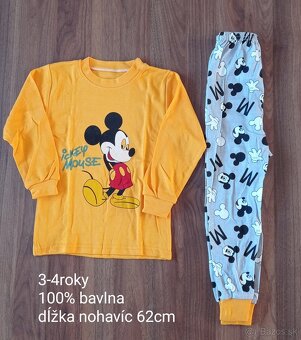 Dvojdielne pyžamo motív traktor - 19