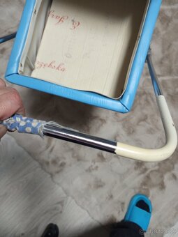 Detský retro kočík kočiar pre bábiky - 19