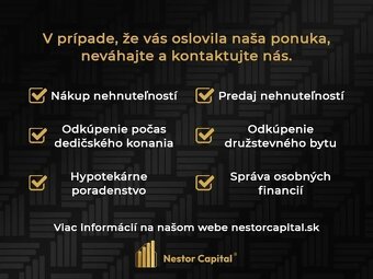 Nestor Capital-Štýlový 2,5-izbový byt po kompletnej rekonštr - 19