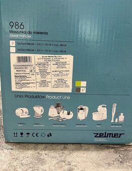 Nový Zelmer 986.84 mlynček a strúhač - 19
