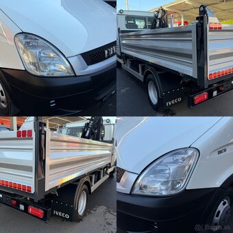 IVECO DAILY TROJSTRANNÝ SKLÁPAČ + HYDRAULICKÁ RUKA do 3,5t - 19