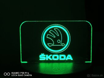 Led lampa s vlastným textom / logom - 19