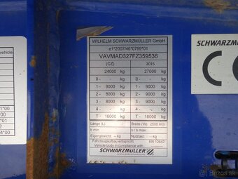 Volvo FM 500 6x4, 3strannásklápěčka + vlek Schwarzmüller - 19