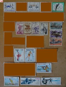 Nádherné poštové známky ŠPORT 2 - 19