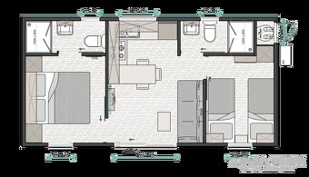 CHORVATSKO,   🌟 AKCIOVÁ CENA KOMPLETNE ZARIADENÝ MOBILNÝ D - 19