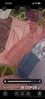 Oblečenie 122-128 dievča top stav - 19