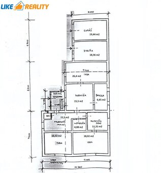 Rodinný dom Sučany , pozemok 555 m2 - 19