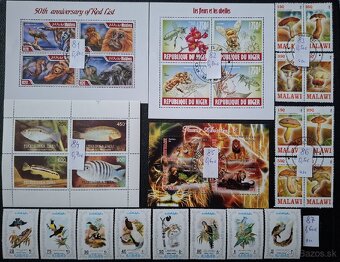 Postove znamky Mix 17 (95poloziek) - 19