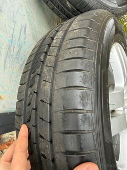 VW original elektrony + pneu R15 195/65 - 19