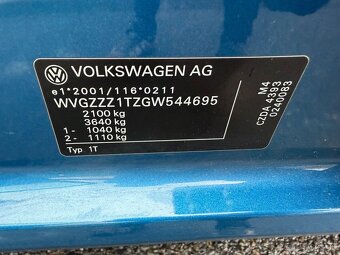 ►VW TOURAN 1,4 TSI - 110 kW, PARK. SENZORY, NAVI, 7 MÍST◄ - 19